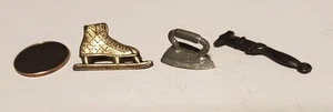 1920er Set 3 #114 Metall Cracker Jack Spielzeug Anhänger Vintage Preis Premium - Bild 1 von 7