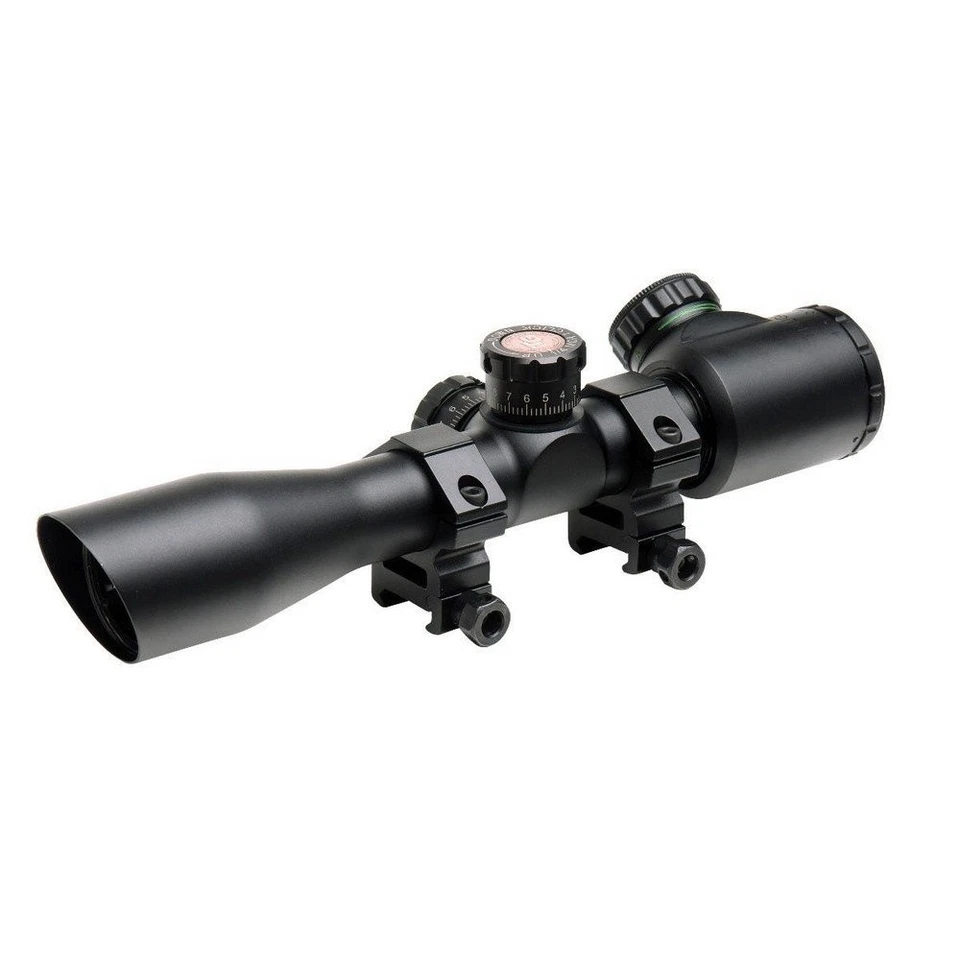 Mira para rifle táctico compacto Truglo 4x32 doble color iluminado Mil-Dot TG8504TL Foto 1 de 1