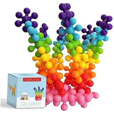 Clip Connect 100 Piezas | Diámetro 1.5", Enclavamiento Plástico Sólido Edificio  Foto 1 de 4