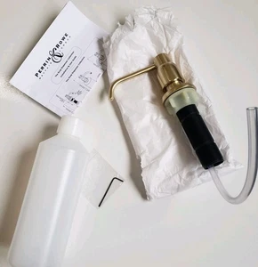 Perrin & Rowe U.6495SEG Seifenspender Deck montiert SATIN ENGLISCH GOLD OEM - Bild 1 von 8