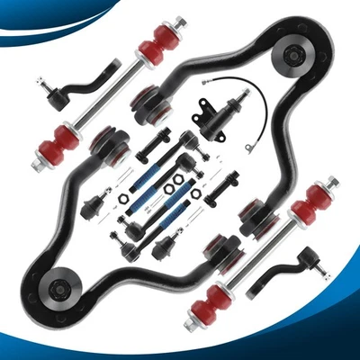 15pc Front Upper Control Arm Ball Joint Sway Bar for Chevy GMC K1500 Tahoe Yukon Foto 1 de 4