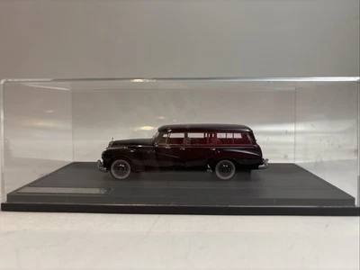 Mercedes Benz Binz 300 C Station Wagon 1956 fundido a presión negro Matrix 1/43 Foto 1 de 4