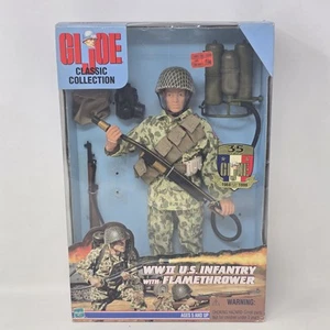 G.I. Joe Segunda Guerra Mundial Infantería de EE.UU. con lanzallamas 35 Aniversario Clásico Hasbro - Imagen 1 de 13