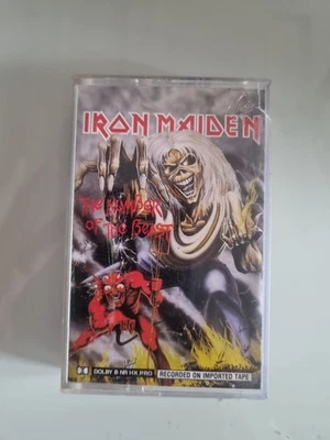 Iron Maiden - The Number Of The Beast INDIA MADE CASSETTE - Image 1 of 4