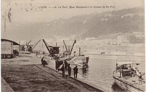 CPA -69- LYON - Le Quai de Rambaud et le Côteau de Ste-Foy. - Imagen 1 de 1