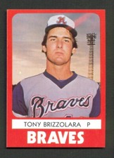 1980 TCMA Richmond BRAVES #7 Anthony TONY BRIZZOLARA Norwalk CONNECTICUT