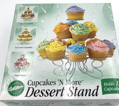 Cupcake Stand Wilton Holds 13 Cupcakes New Party Stand Cup Cake - Image 1 of 4