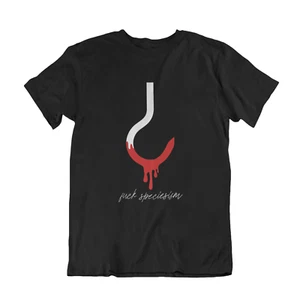 Camiseta Vegana Amigable con los Animales, F*** Especismo, Hombre Mujer Activista Prenda para el torso - Imagen 1 de 3