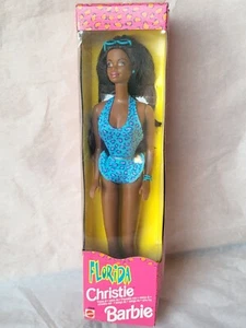 Barbie Mattel 1998 FLORIDA CHRISTIE (FASHION AVENUE) mint in box. - Foto 1 di 16