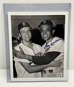 Don Newcombe Brooklyn Dodgers Autographed Signed 8x10 Photo PSA DNA - Picture 1 of 4
