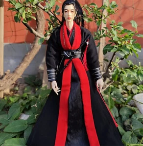 Ancient Suit robe Long Dress 1/6 Scale Male Clothes Dress Hanfu suit*No doll - Picture 1 of 12