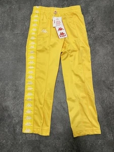Kappa 222 Banda Astoria Slim Youth Pants - Yellow - Size YXL (12 Years/152cm) - Picture 1 of 7