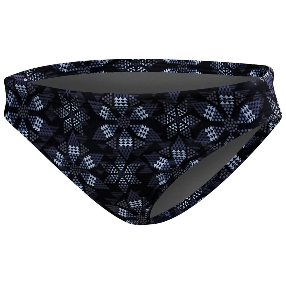 Parte inferior de bikini TYR Edessa Lula para mujer, NEGRO/GRIS L Foto 1 de 1