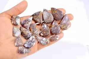 Lote de 16 piezas de piedras preciosas sueltas de jaspe de lujo natural de 387 quilates 22x12-34x22 mm #2951 - Imagen 1 de 4