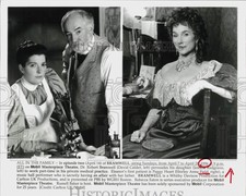 1996 Press Photo David Calder, Jemma Redgrave, Shirley Anne Field in "Bramwell"