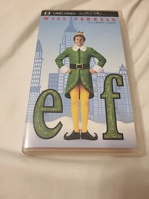 Elf (UMD Video 2005 PSP Movie) Will Ferrell Clean Preowned Disk PlayStation Foto 1 de 4