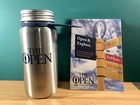Open Golf Water Bottle Flask- BRAND NEW- Free Portrush Course Guide- 450ml