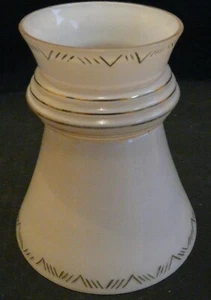 Abat-jour opaline rose pâle 12,5 cm – Dorure – Vintage raffiné-REF 689 - Imagen 1 de 4