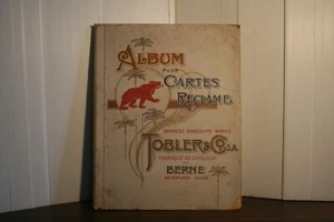 387/20 ALBUM POUR CARTES RECLAME TOBLER - Picture 1 of 2