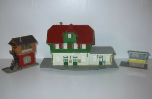 Kibri 9487Stellwerk, Pola 652 Bahnhof, Vollmer 5735 Blockstelle - Bild 1 von 7