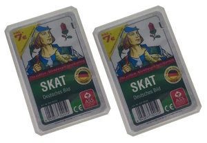 2 x Skatkarten 32 Blatt ASS Altenburger Spielkarten Skat Rommé - Bild 1 von 3