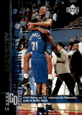 1997-98 Upper Deck #255 Stephon Marbury - Image 1 of 2
