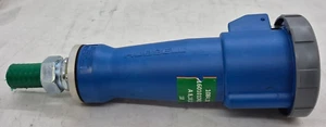 Hubbell 60A 250VAC 3Ø 4 Wire 5 HP IEC Pin & Sleeve Female Connector 460C9W - Picture 1 of 4