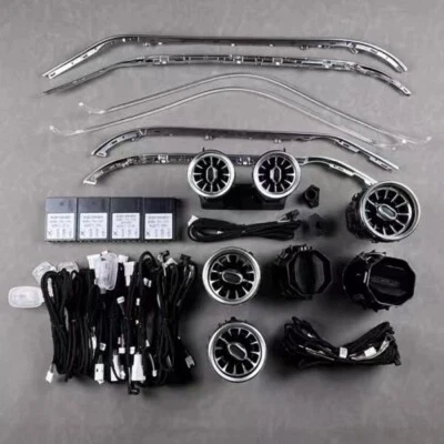 64 Color Air Vent LED Ambient Light Set For Mercedes-Benz C Class W205 2015-2019 - Image 1 of 4