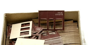 Vtg NOS Box of Pennsylvania Railroad PRR 179379 HO Scale Car Doors (?) 300 + pcs - Picture 1 of 3