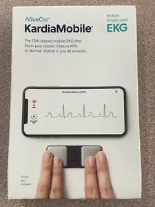 AliveCor Kardia Mobile Single-Lead EKG Echtzeiterkennung in 30 Sekunden **NEU** - Bild 1 von 4