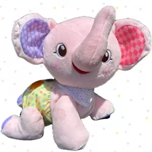 VTech Crawl with Me Elephant Baby Pink Music Learning Educational Toy - Picture 1 of 8