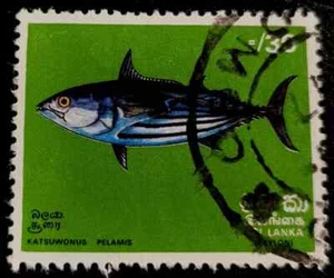 Sri Lanka: 1972 Fish 30 C. (Collectible Stamp). - Picture 1 of 1
