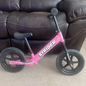 Strider 12 Classic Balance Bike - Pink - Picture 1 of 4