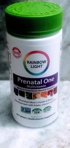 Ship N 24 Hours. Rainbow Light. Prenatal One Miltivitamin. Vegetarian 45 Tablets - Picture 1 of 5