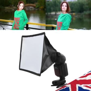 Flash Lamp Soft Box Portable Mini Diffuser Accessories for Nikon for Canon - Picture 1 of 6