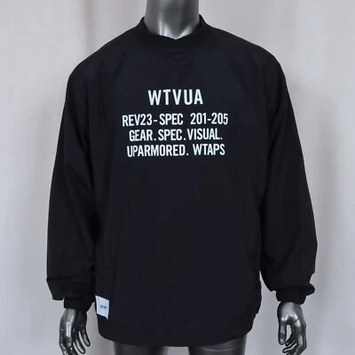 WTAPS Men's Smock Nylon Jacket Tussah In Black - Image 1 of 4