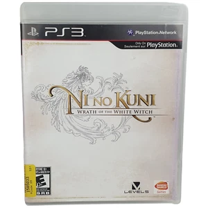 PS3 NI NO KUNI Wrath of the White Witch Playstation 3 Complete 2013 Sony USA Vg - Picture 1 of 7