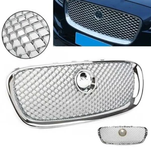 Parrilla superior delantera cromada para Jaguar XF 2008 2009 2010 2011 - Imagen 1 de 8