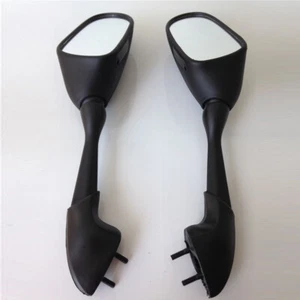 Brand new Motorcycle Mirrors For Yamaha FZ1 FZS1000 2001-2005 Black - Picture 1 of 4