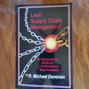 Lean Supply Chain Management, R. Michael Donovan - Imagen 1 de 4
