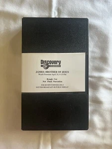 Discovery Channel James: Brother of Jesus VHS Rough Cut Tape, Not Final Narratio - Picture 1 of 10