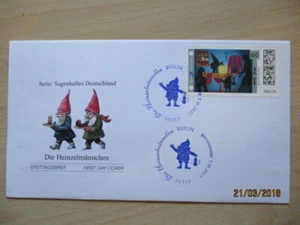 FDC:Sagenhaftes Deutschl. Nibelingen/Hei - 3631/2 - Sondermarken - Ersttag Berl - Bild 1 von 2