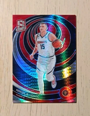 Nikola JOKIC T-Mall Asia Red Prizm 2022-23 Panini SPECTRA #55 Denver NUGGETS - Photo 1/2