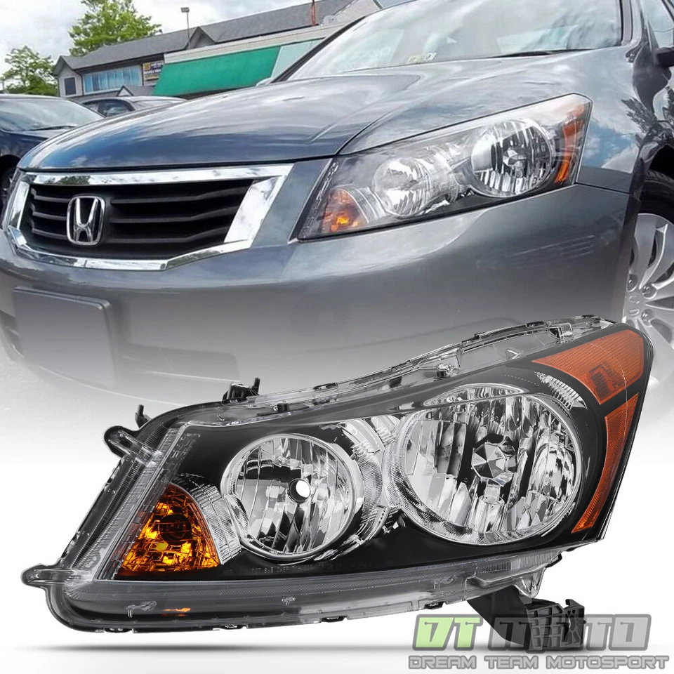 For 2008 2009 2010 2011 2012 Honda Accord Sedan Headlight Headlamp Driver Side — 第 1/4 张图片