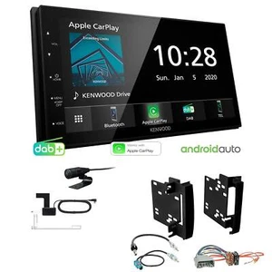 Kenwood Autoradio Apple CarPlay DAB+ für Chrysler Sebring 2007-2010 schwarz - Bild 1 von 6