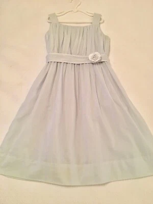 Vestido de Pascua Strasburg Niñas 8 Verde Como Nuevo Roseta Sin Mangas Plisado ¡IMPRESIONANTE!! Foto 1 de 4