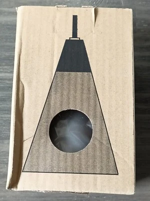 Lámpara colgante de vidrio gris Ikea Tretakt LID0009 Foto 1 de 4