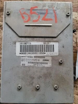 Engine/motor Brain Box CHEVROLET PICKUP 1500 SERIES 93 - Image 1 of 2