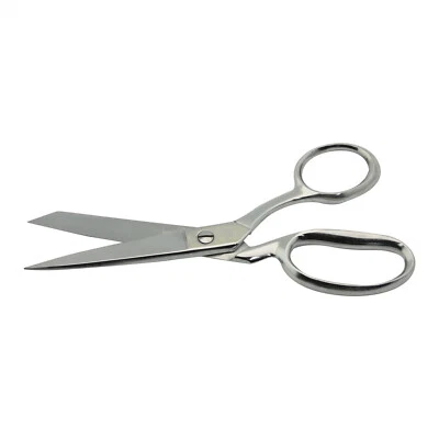 8" Bent Handle Dressmaker Shears Scissors - Made in Italy - Image 1 of 2