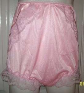 ROSA Nylon Tricot Burbuja Bloomer & SISSY Bragas Hombres o Mujeres 28-42 Cintura - Imagen 1 de 3